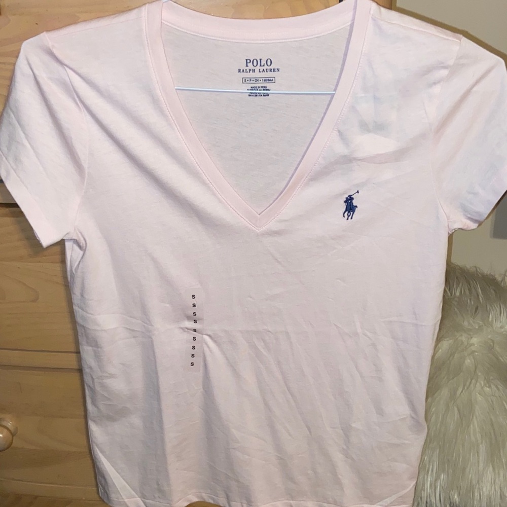 Polo By Ralph Lauren Pink Top